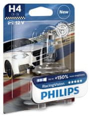 Philips RacingVision+150% 12342RVB1 H4 P43t-38 12V 60/55W blistr 1ks