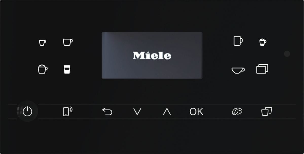 Miele CM 6360 obsidian čierny