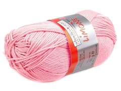 Kraftika 1ks (108) gossamer pink pletací příze limone 50g