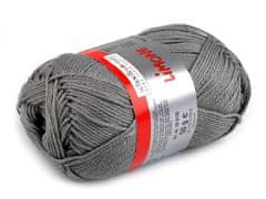 Kraftika 1ks (0091) neutral gray pletací příze limone 50g