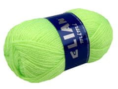 Kraftika 1ks (3304) jasmine green neon pletací příze mimi 50g elian,