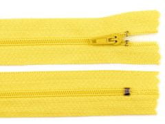 Kraftika 1ks lemon spirálový zip šíře 3mm délka 18cm pinlock