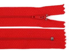 Kraftika 1ks high risk red spirálový zip šíře 3mm délka 18cm