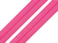 Kraftika 5m 20 pink neon lemovací pruženka šíře 18mm, pruženky