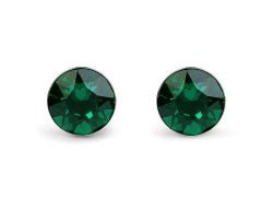 Kraftika 1pár (205) emerald náušnice se swarovski elements