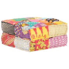 Petromila Pouf 60 x 70 x 36 cm patchwork textil