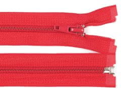 Kraftika 1ks high risk red spirálový zip šíře 5mm délka 40cm bundový