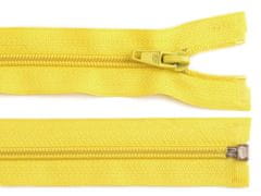 Kraftika 1ks lemon spirálový zip šíře 5mm délka 40cm bundový pol