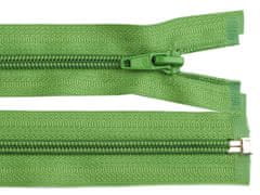 Kraftika 1ks poison green spirálový zip šíře 5mm délka 45cm bundový