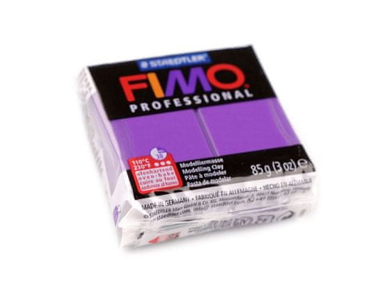 Kraftika 1ks fialková fimo professional 85g, hmota pomůcky