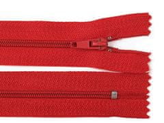 Kraftika 1ks high risk red spirálový zip šíře 3mm délka 16cm