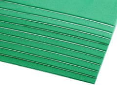 Kraftika 2ks zelená irská samolepicí pěnová guma moosgummi 20x30cm
