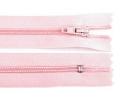 Kraftika 1ks candy pink spirálový zip šíře 3mm délka 20cm autolock
