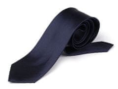 Kraftika 1ks 3 modrá pařížská saténová kravata, módní kravaty