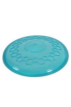 Zolux Hračka pes FRISBEE TPR POP 23 cm tyrkysová