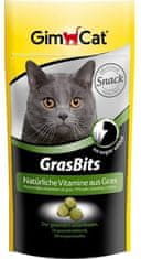 Gimcat Tablety GrasBits s kočičí trávou 40 g