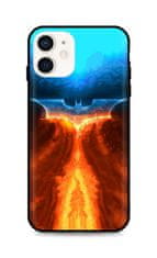 TopQ Kryt iPhone 12 mini silikon Fiery Batman 53293