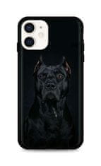 TopQ Kryt iPhone 12 mini silikon Dark Pitbull 53318