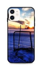 TopQ Kryt iPhone 12 mini silikon Hockey Sunset 53295