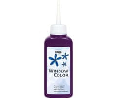 Kraftika Barva na sklo window color 80 ml fialová, ck 42718