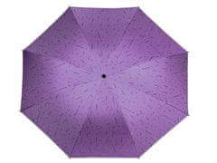 Kraftika 1ks fialková dámský skládací deštník, dámské deštníky
