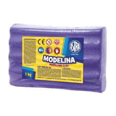 Astra Modelovací hmota do trouby MODELINA 1kg Fialová, 304111003