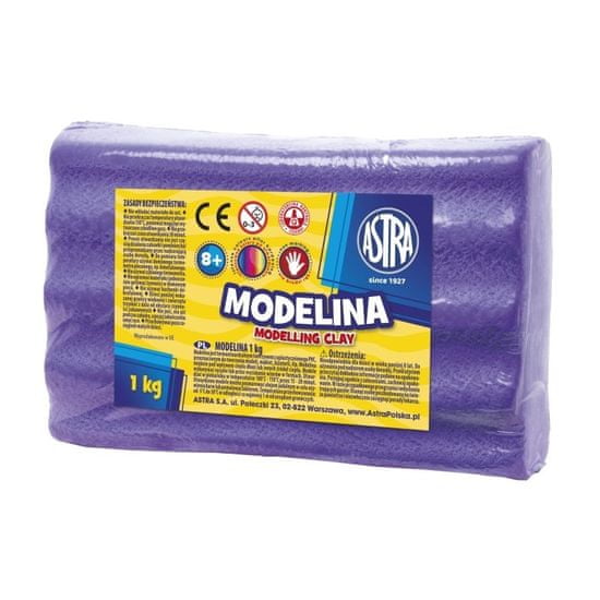 Astra Modelovací hmota do trouby MODELINA 1kg Fialová, 304111003