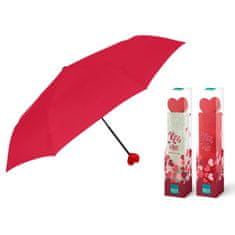 Perletti Dámský skládací deštník VALENTIN / bílý obal, 26099