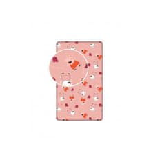 Jerry Fabrics JERRY FABRIC Dětské napínací prostěradlo/plachta PEPPA PIG 90/200cm