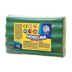 Astra Modelovací hmota do trouby MODELINA 1kg Tmavě zelená, 304111008