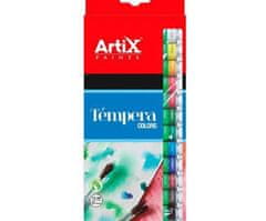 Kraftika Temperové barvy artix paints sada (12x12ml), artix paints