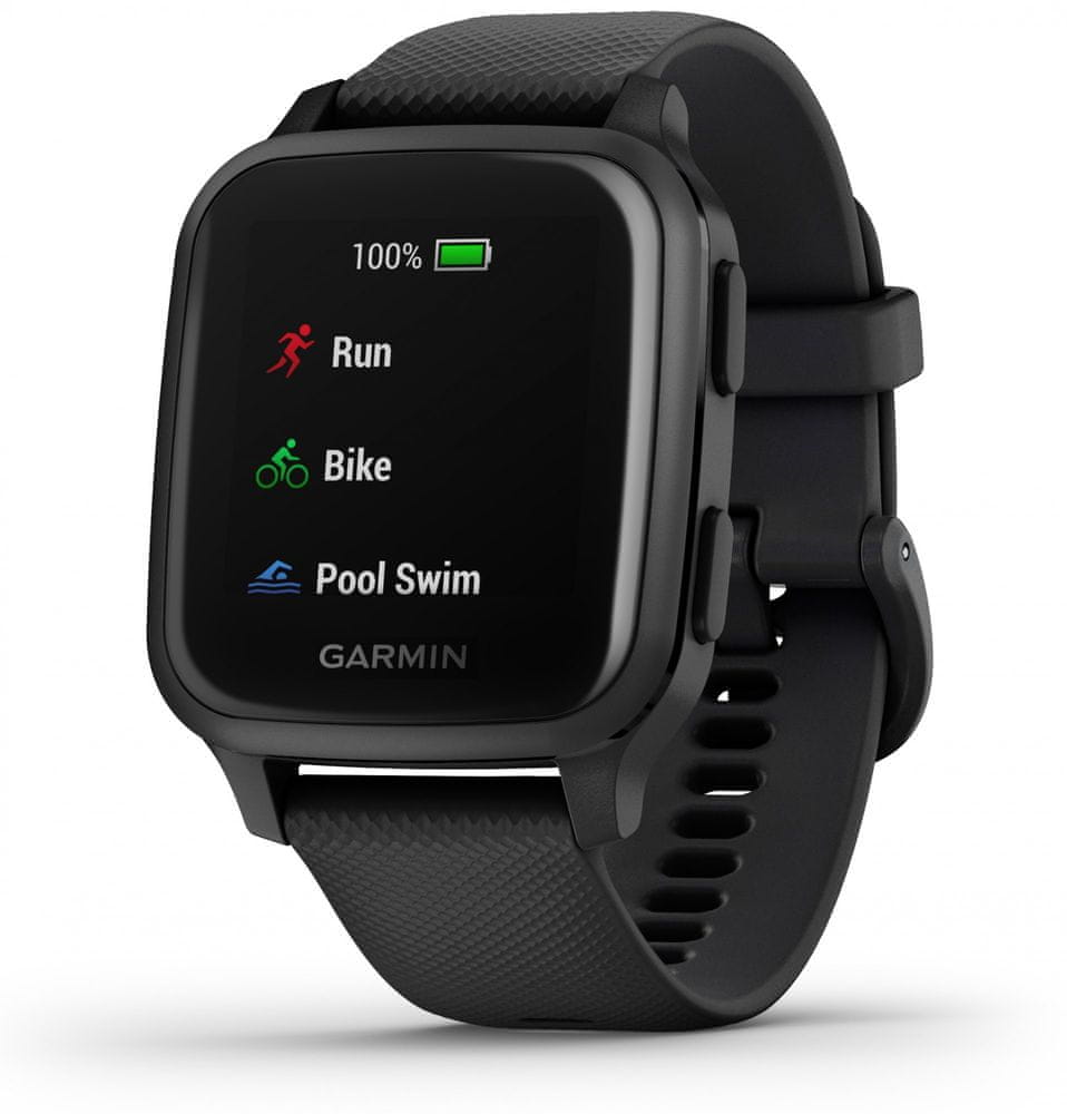 Garmin VENU SQ Music, Black/Slate