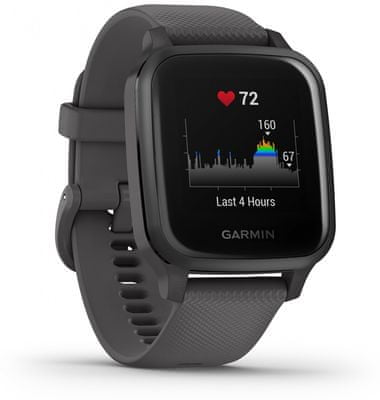 Inteligentné hodinky Garmin VENU SQ, LCD displej, smart watch, pokročilé, zdravotné funkcie, tep, dych, menštruačný cyklus, pitný režim, metabolizmus, kalórie, vzdialenosti, kroky, aktivita, odpočinok, spánok, plávanie, vodoodolnosť 5 ATM