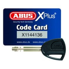 Abus zámek na kotoučovou brzdu s alarmem Granit Detecto X-Plus 8077 + loop chain