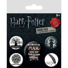 Grooters Sada placek Harry Potter - Symboly