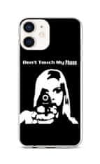 TopQ Kryt iPhone 12 mini silikon Don't Touch Gun 53416