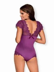 Obsessive Svůdné body Moketta teddy purple - Obsessive fialová L/XL