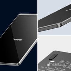 BASEUS Ultra-thin bezdrátová nabíječka Qi s USB káblom 1m, černá