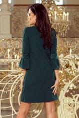 Numoco Dámské šaty 190-7 - NUMOCO Zelená XL