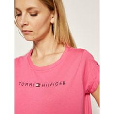 Tommy Hilfiger Dámské triko UW0UW01618 TD0 růžová - Tommy Hilfiger S růžova