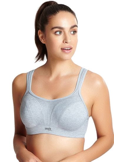 Panache Sportovní podprsenka Panache 5021 grey/marl 30 F Sv. šedá