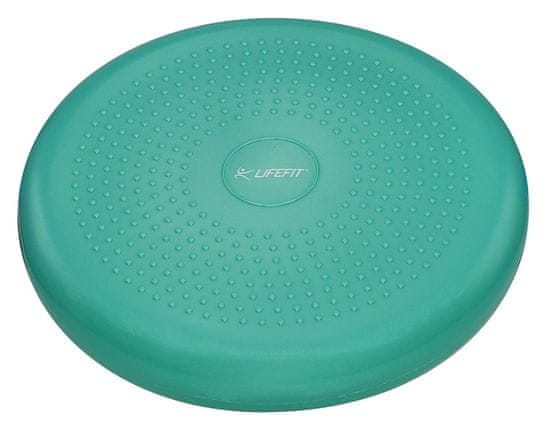 LIFEFIT Balanční masážní polštářek LIFEFIT BALANCE CUSHION 33cm, tyrkysový