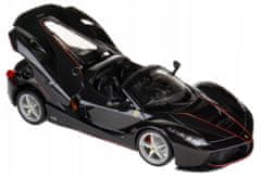 BBurago 1:24 Ferrari Laferrari Aperta černá