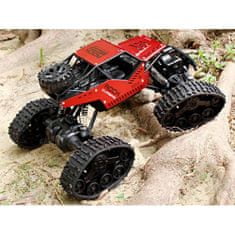 S-Idee s-Idee RC auto Strong Climbing Car METAL s koly i pásy 1:16 červená