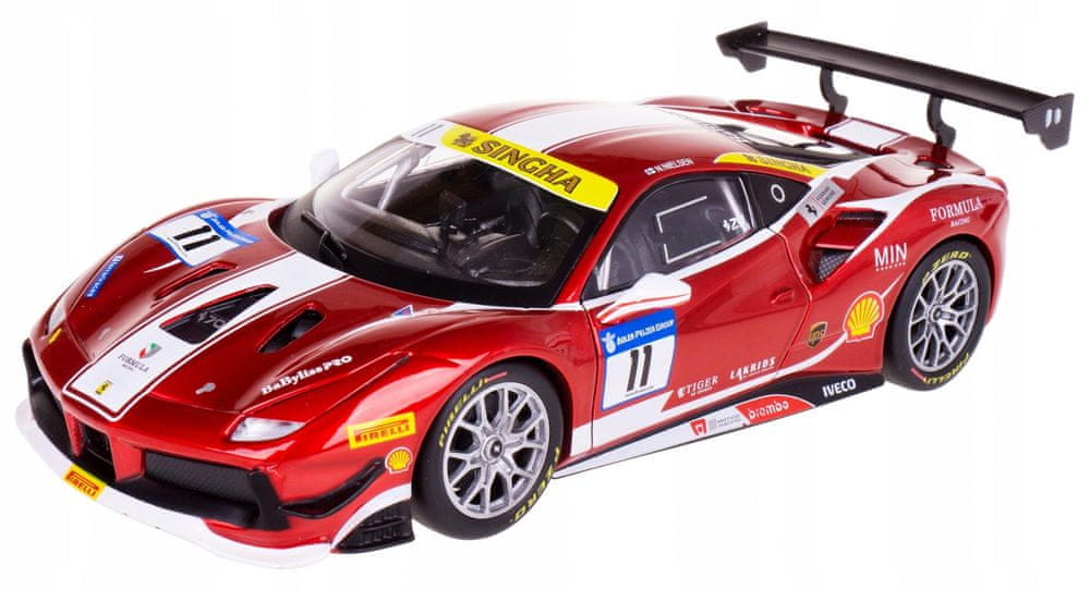 BBurago 1:24 Ferrari Racing 488 Challenge 2017