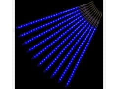 commshop Vánoční LED osvětlení rampouchy - modrá (50 cm)