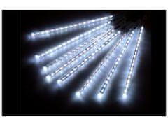 commshop Vánoční LED osvětlení rampouchy - studená bílá (50 cm)