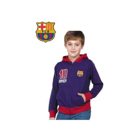 FOREVER COLLECTIBLES Chlapecká bavlněná mikina FC BARCELONA (BC06540) 4 roky (104cm)