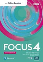 Sue Kay: Focus 4 Student´s Book with Standard Pearson Practice English App (2nd)