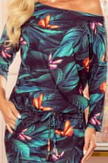Numoco Dámské šaty 13-119, vícebarevné, XS